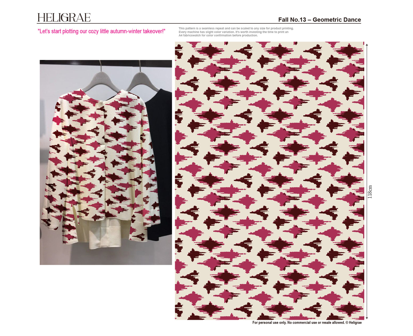 "Dynamic geometric pattern with bold interlocking lines and kinetic rhythm for modern textile design"